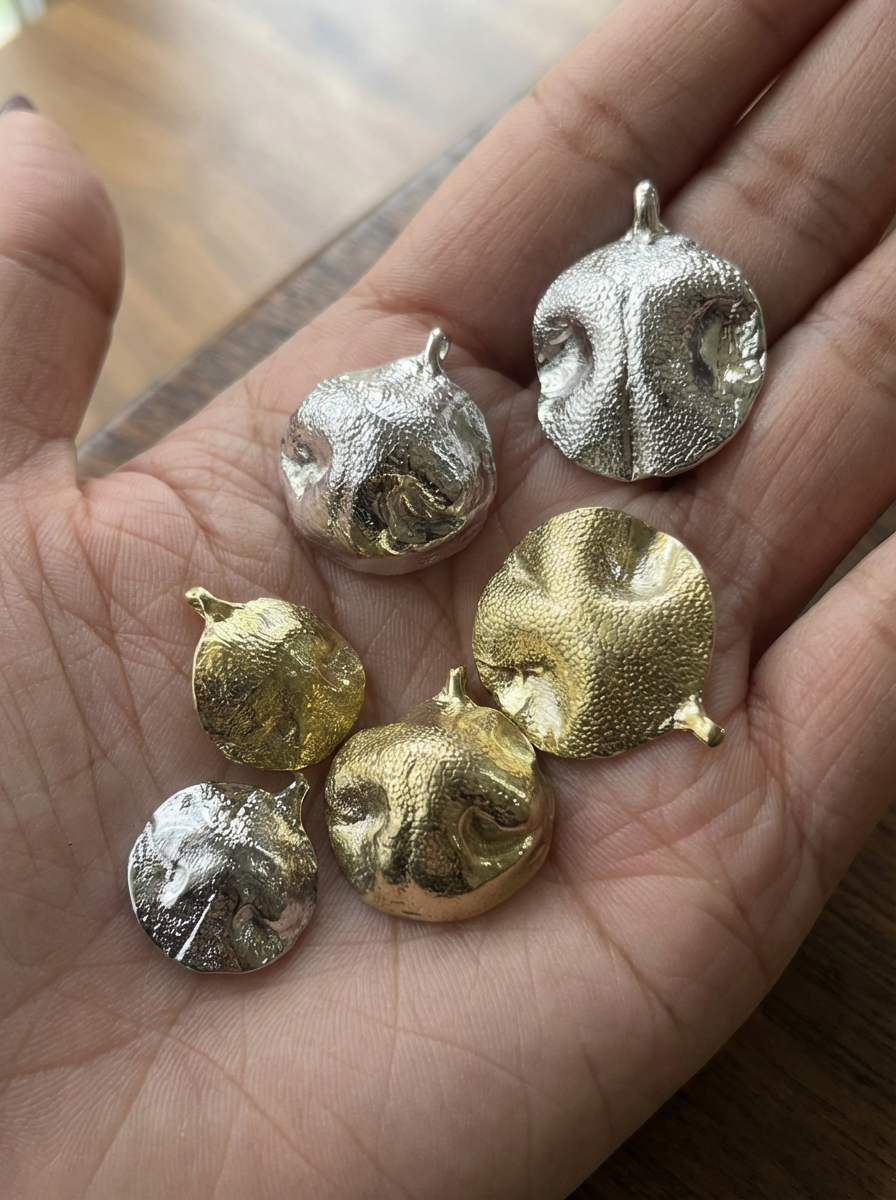 Pet Nose Print Pendant Necklace