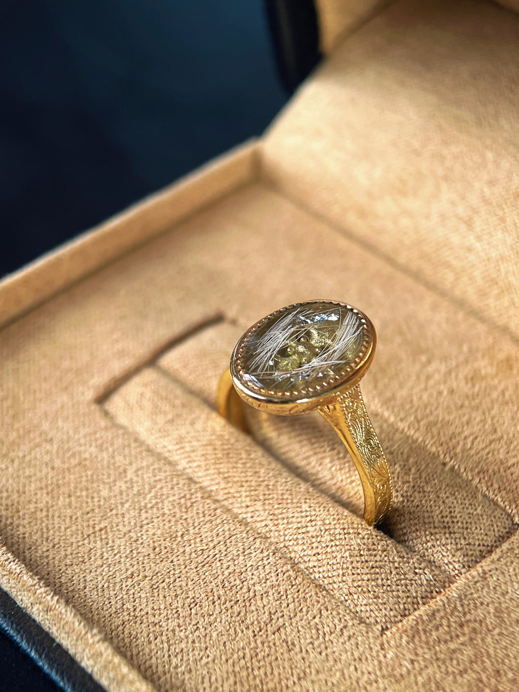 Heirloom Pet Hair Memorial Ring