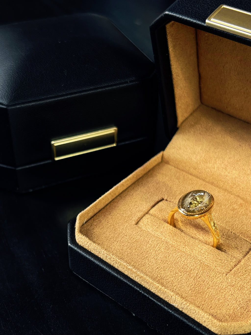 Heirloom Pet Hair Memorial Ring