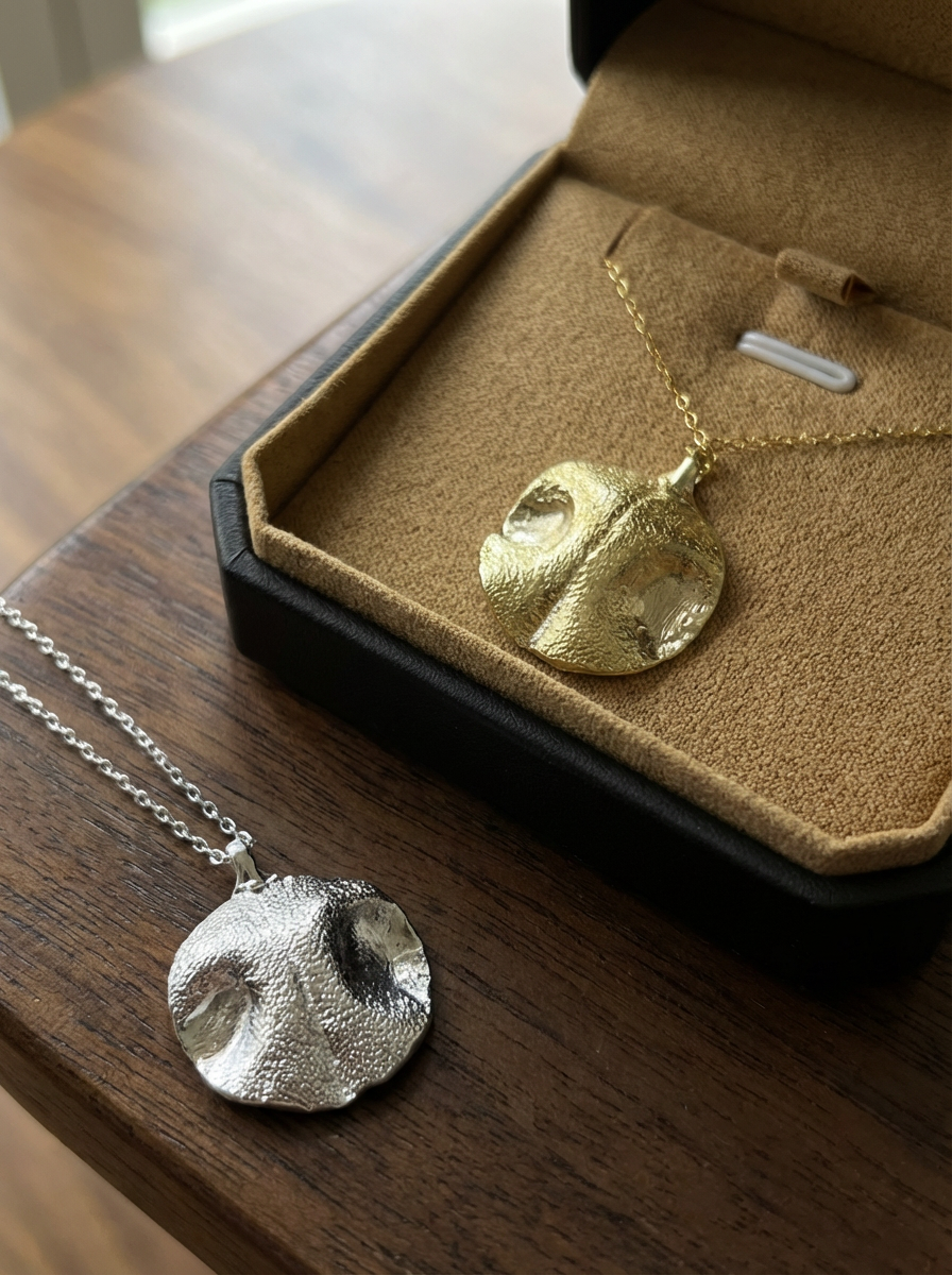 Pet Nose Print Pendant Necklace