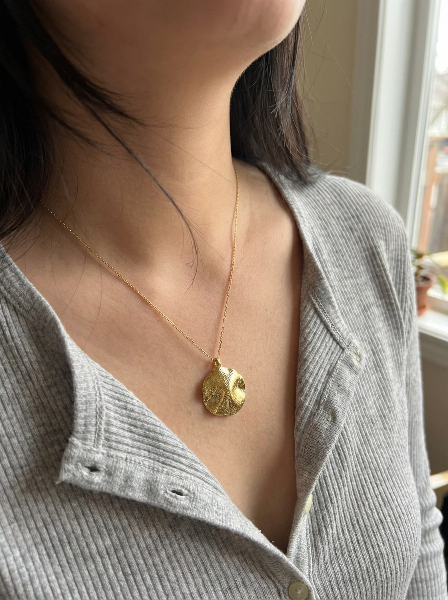 Pet Nose Print Pendant Necklace